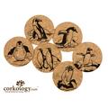 Corkology Penguins Cork Coaster Sets 412